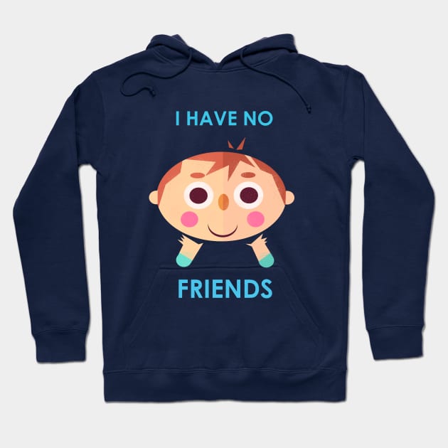 I intend to make friends Hoodie by shimmyshammy